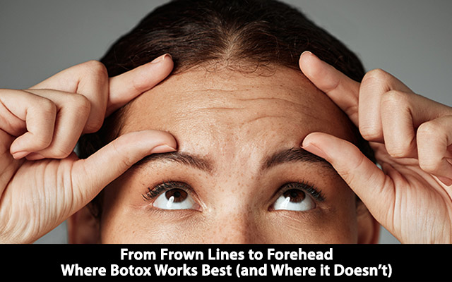 From Frown Lines to Forehead: Where Botox Works Best (and Where it Doesn’t)